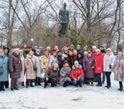 Георгиевский сквер у памятника Шота Руставели. 