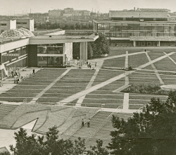 Панорама Дворца пионеров / 1968 год / «Московский дворец мечты. Пионеры 21 века» - пешеходная экскурсия.